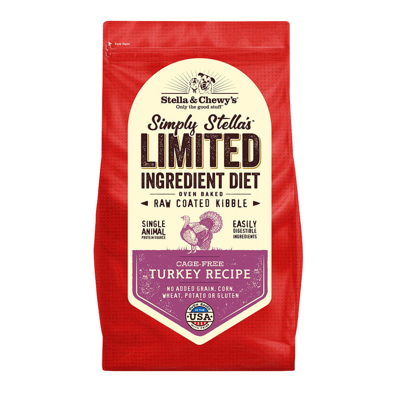Stella & Chewy's Limited Ingredient Cage-Free Turkey Raw Coated Kibble
