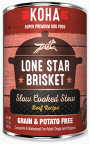 Koha Lone Star Brisket Slow Cooked Stew Beef Recipe for Dogs