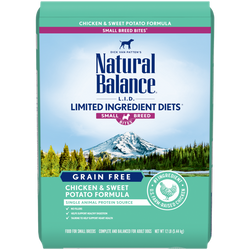 Natural Balance L.I.D. Limited Ingredient Diets® Grain Free Chicken & Sweet Potato Small Breed Bites® Dry Dog Formula image