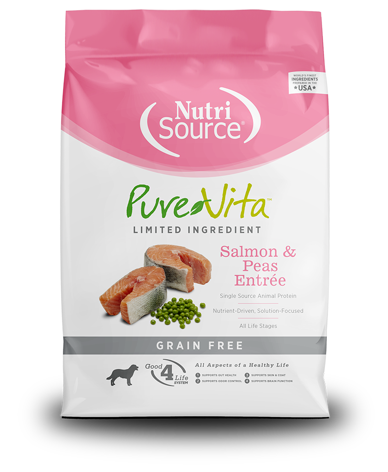 NutriSource® PureVita™ Salmon & Peas Entrée Dog Food