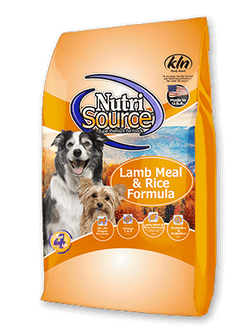 NutriSource® Lamb Meal & Rice Recipe Dog Food image