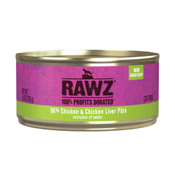 Rawz 96% Chicken & Chicken Liver Pate Cat Food image