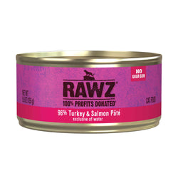 RAWZ® 96% Turkey & Salmon Pâté Cat Food image