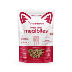 Smallbatch Freeze Dried Meal Bites Beefbatch Cat Food image