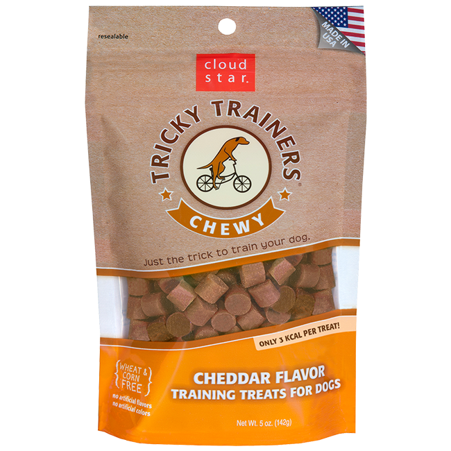 Cloud Star TRICKY TRAINERS CHEWY TREATS: CHEDDAR