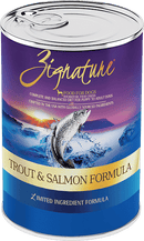 Zignature Limited Ingredient Trout and Salmon Formula Wet Dog Food