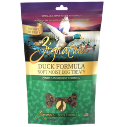 Zignature Soft Moist Dog Treats Duck Formula image