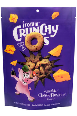 Fromm Crunchy Os® Smokin' CheesePlosions® Flavor Dog Treats image