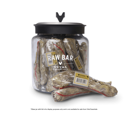 Vital Essentials Raw Bar Freeze Dried Raw Duck Necks Dog Snacks image