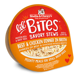 Stella & Chewy's Lil' Bites Savory Stews Beef & Chicken Dinner in Broth image