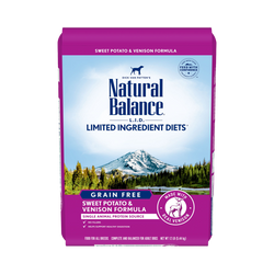 L.I.D. Limited Ingredient Diets® Grain Free Sweet Potato & Venison Dry Dog Formula image