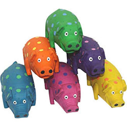 MULTIPET SQUEAKABLES GLOBLETS LATEX GRUNTING PIGS image