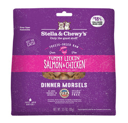 Stella & Chewy's Yummy Lickin' Salmon & Chicken Freeze-Dried Morsels Cat Food image