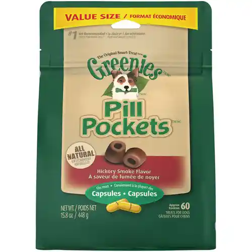 Greenies Pill Pockets Hickory Capsules 15.8 oz